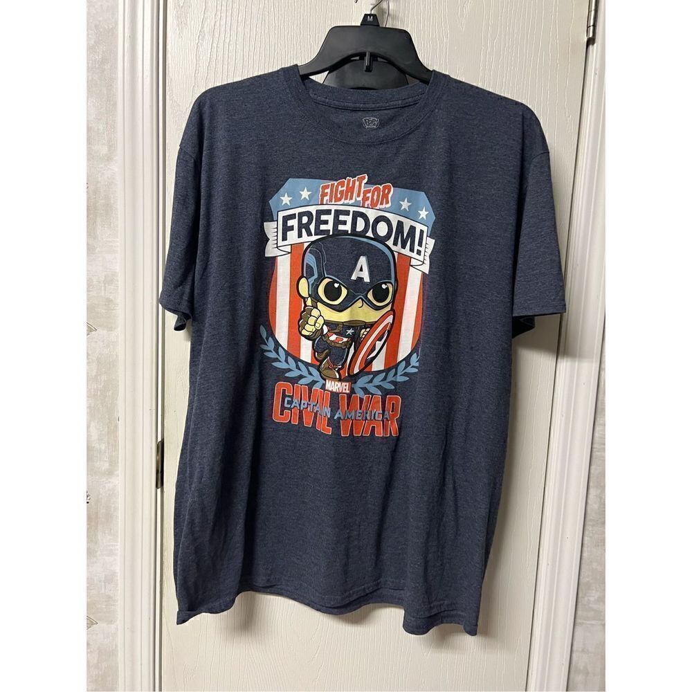 Pop! Tees Captain America T-shirt